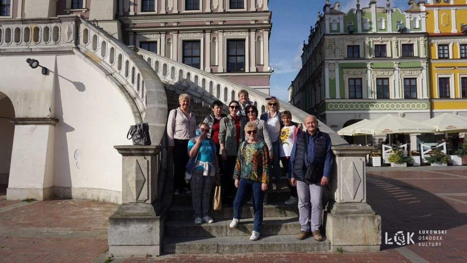 Seniorzy z Łukowa z wizytą w Zamościu