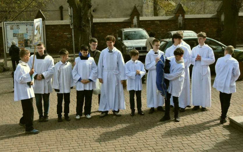 Msza Krzyżma w siedleckiej katedrze 1