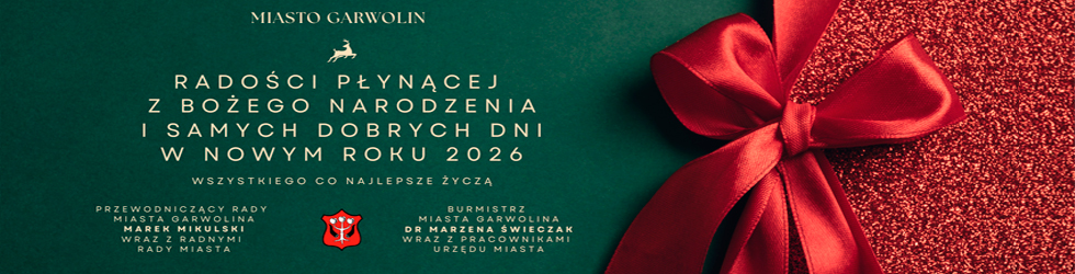 Życzenia bożonarodzeniowe - Miasto Garwolin