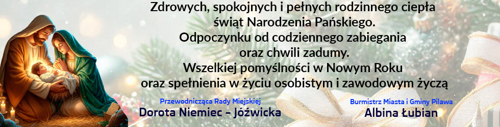 Życzenia bożonarodzeniowe - Miasto Pilawa