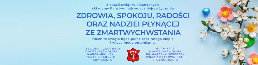Życzenia wielkanocne - Miasto Garwolin