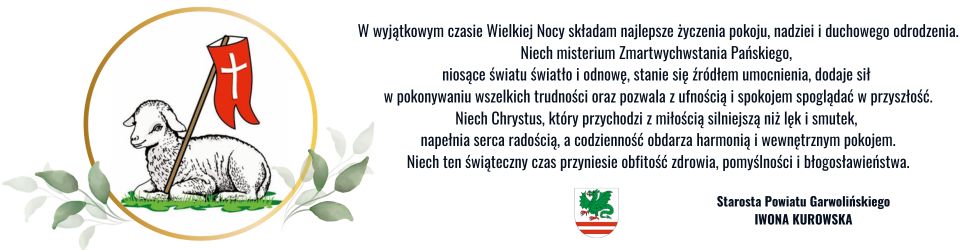 Życzenia wielkanocne - Starostwo Garwolin